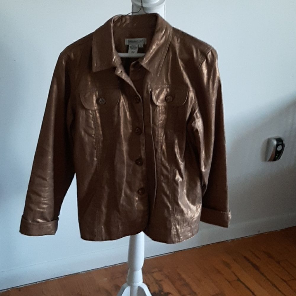 Cold Water Creek gold jacket